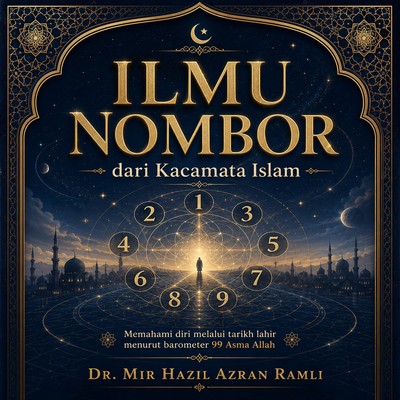 Kulit buku ILMU NOMBOR dari Kacamata Islam