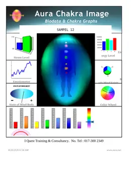Laporan Aura Chakra Sampel 12