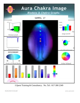 Laporan Aura Chakra Sampel 17