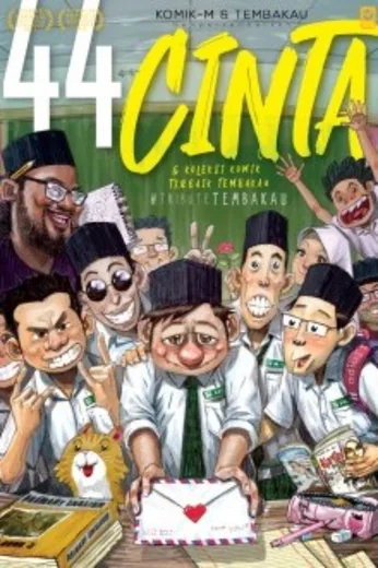 Kulit komik 44 Cinta